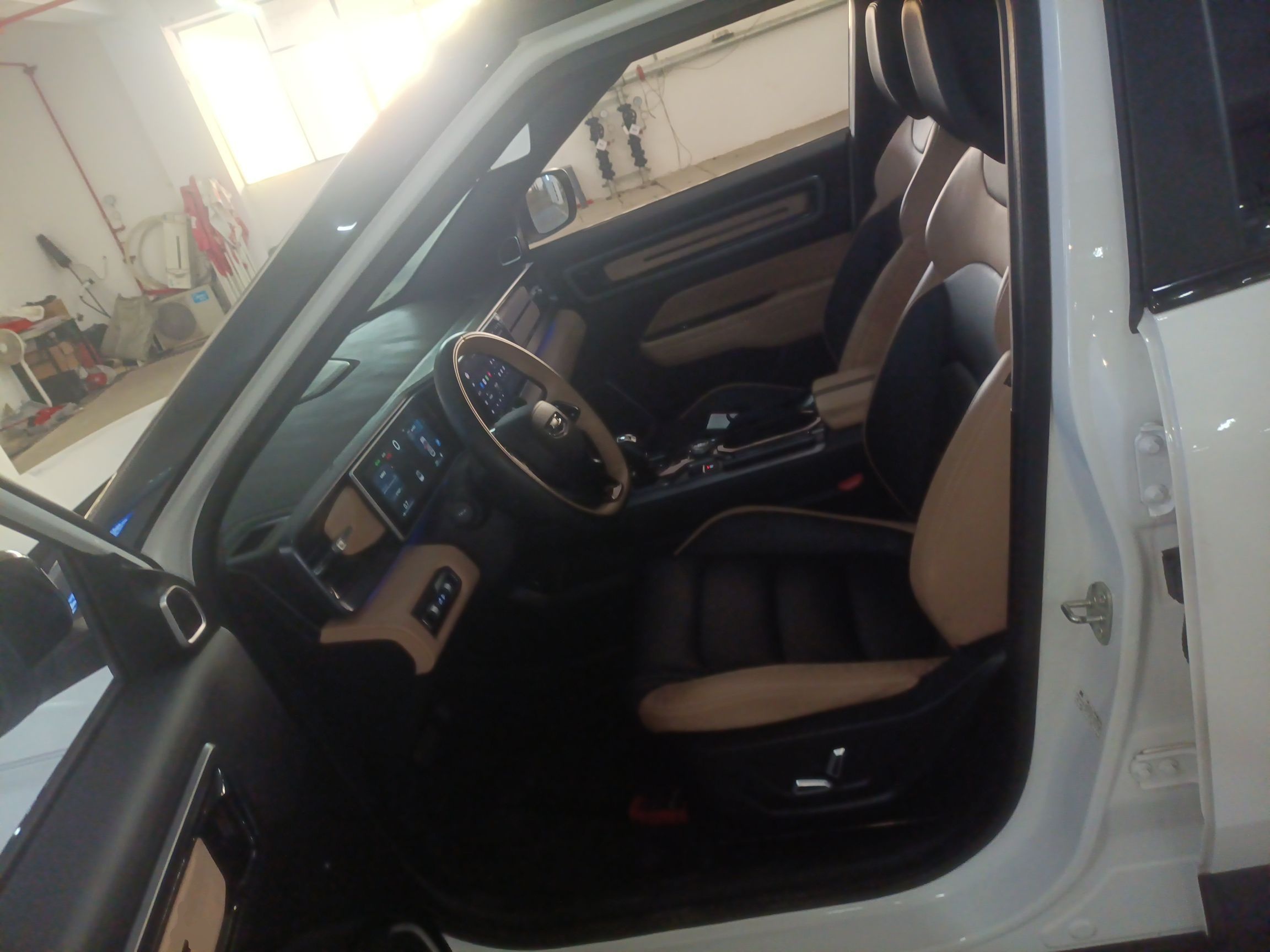 Avant de la voiture
