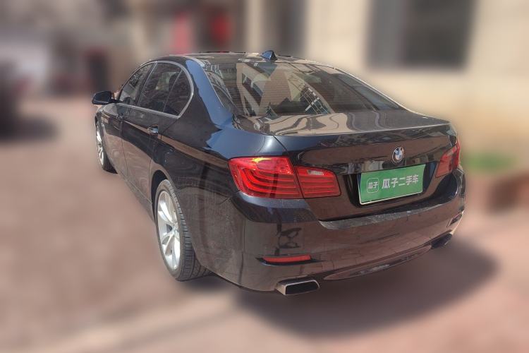 Used BMW 5 Series 2014 535Li Leading Model Rear Left 45 Deg