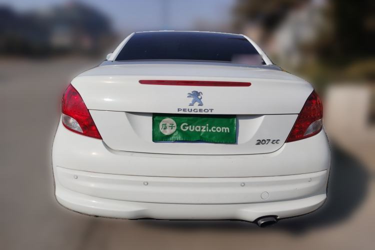 Used Peugeot 207 2013 1.6L CC Automatic Fashion Edition Rear