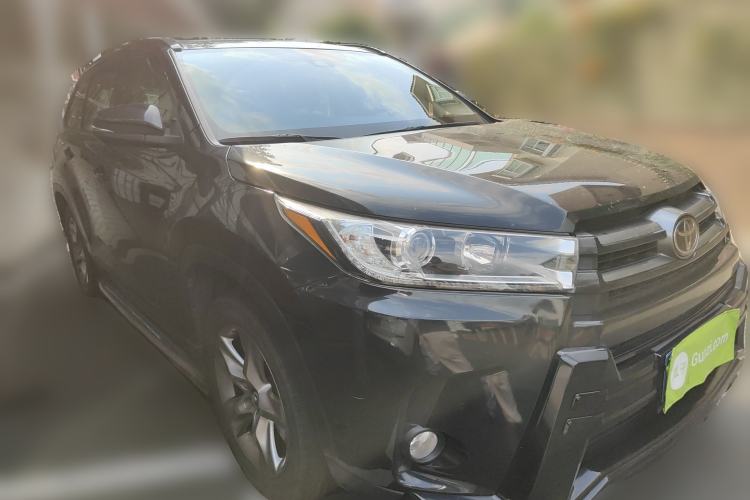 Used Toyota Highlander 2021 2.0T Four-Wheel Drive Luxury Edition 7 Seats Front Right 45 Deg