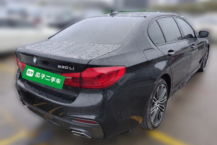 Used BMW 5 Series 2018 Restyled 530Li Leading Edition M Sport Package Rear Right 45 Deg