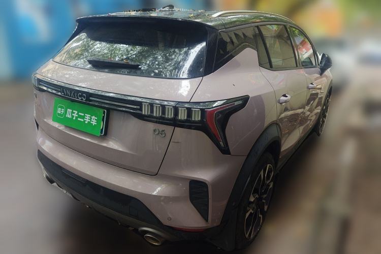 Used Lynk & Co 06 2021 1.5T Shero Pink Special Edition Rear Right 45 Deg