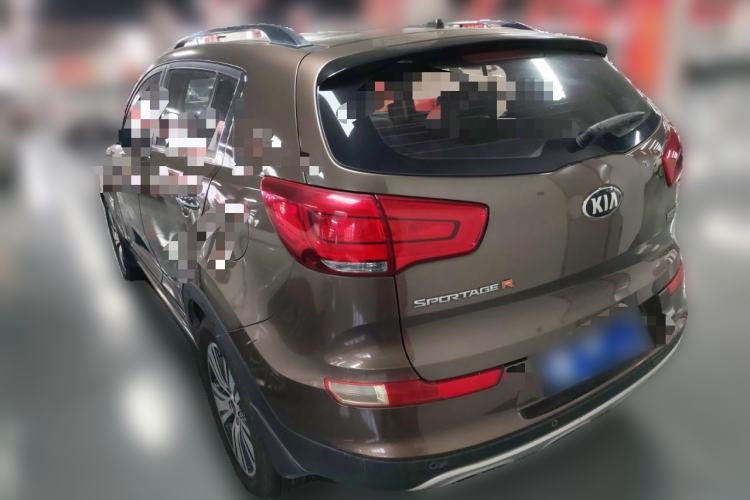 Used Kia Sportage R 2015 2.0L Automatic Two-Wheel Drive DLX Model Rear Left 45 Deg