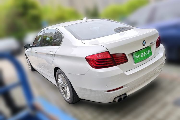 Used BMW 5 Series 2014 525Li Leading Model Rear Left 45 Deg