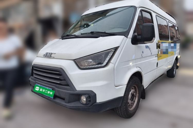Used JMC Transit 2017 2.8T Commercial Version Long Wheelbase Mid-Roof 6/7/8-Seater JX493 Guazi used car, China used car export, Used car for sale, Used cars, Cheapest cars for sale