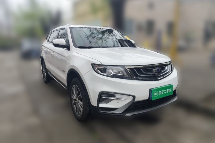 Used Geely Auto Emgrand X7 Sport 2018 1.8TD Automatic Two-Wheel Drive Smart Connect 4G Internet Edition Front Right 45 Deg