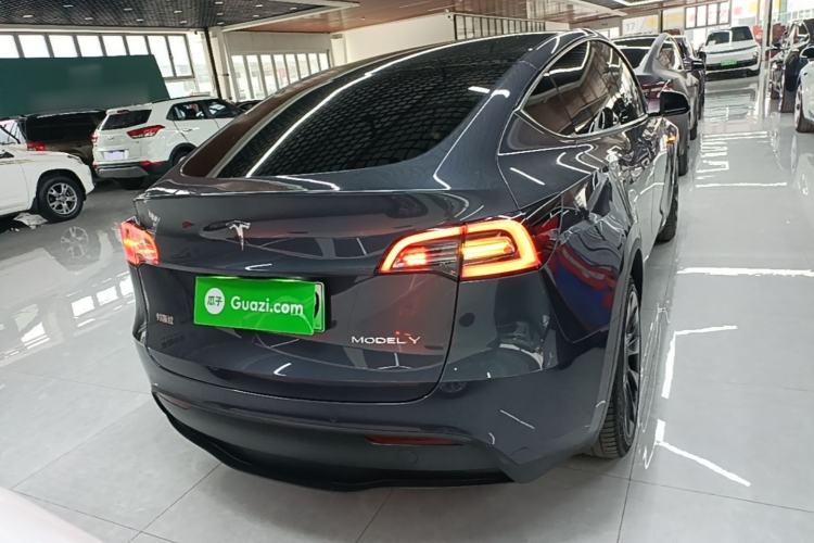 Used Tesla Model Y 2021 Long-Range All-Wheel-Drive Version Rear