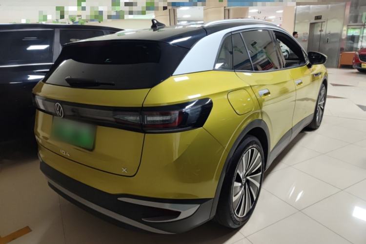 Used Volkswagen ID.4 X 2021 Pure+ Long-Range Edition Rear Right 45 Deg