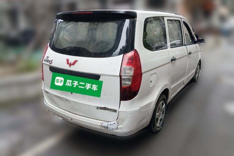 Used Wuling Hongguang 2015 1.2L S Base Model China IV Rear Right 45 Deg
