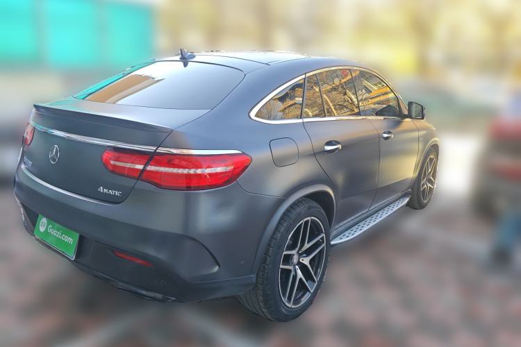 Used Mercedes-Benz GLE Coupe 2015 GLE 450 AMG 4MATIC Coupe SUV Rear Right 45 Deg