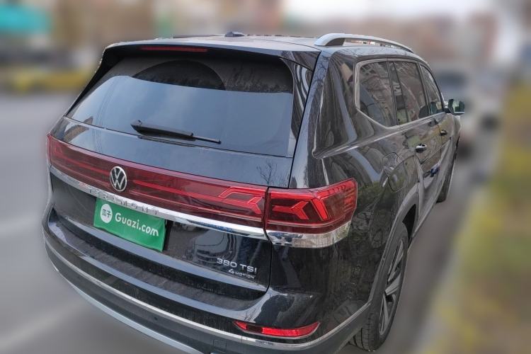 Used Volkswagen Teramont 2023 380TSI Four-Wheel Drive Luxury Edition Rear Right 45 Deg