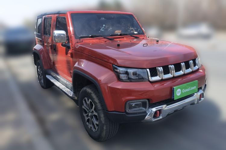 Used BAIC Off-Road BJ40 2019 2.0T Automatic Four-Wheel Drive Urban Hunter Edition Flagship Model China V Emission Standard Front Right 45 Deg