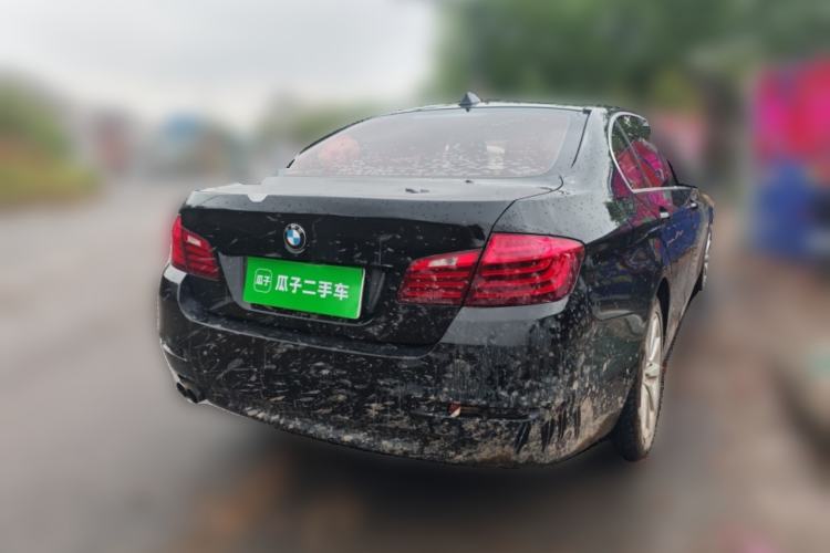 Used BMW 5 Series 2013 530Li Leading Model Rear Right 45 Deg