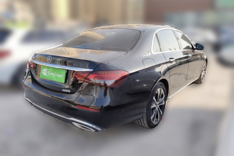 Used Mercedes-Benz E-Class New Energy 2022 Restyled E 350 e L Plug-in Hybrid Sedan Rear Right 45 Deg