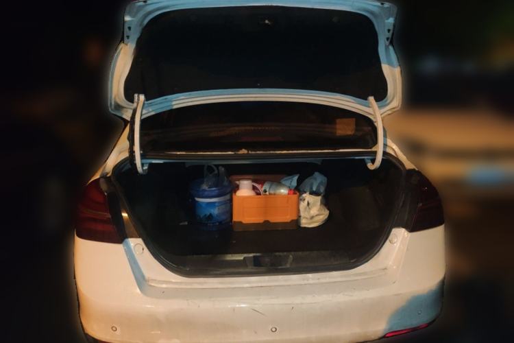 Used Geely Auto Emgrand New Energy 2018 EV450 Ambition Model Trunk