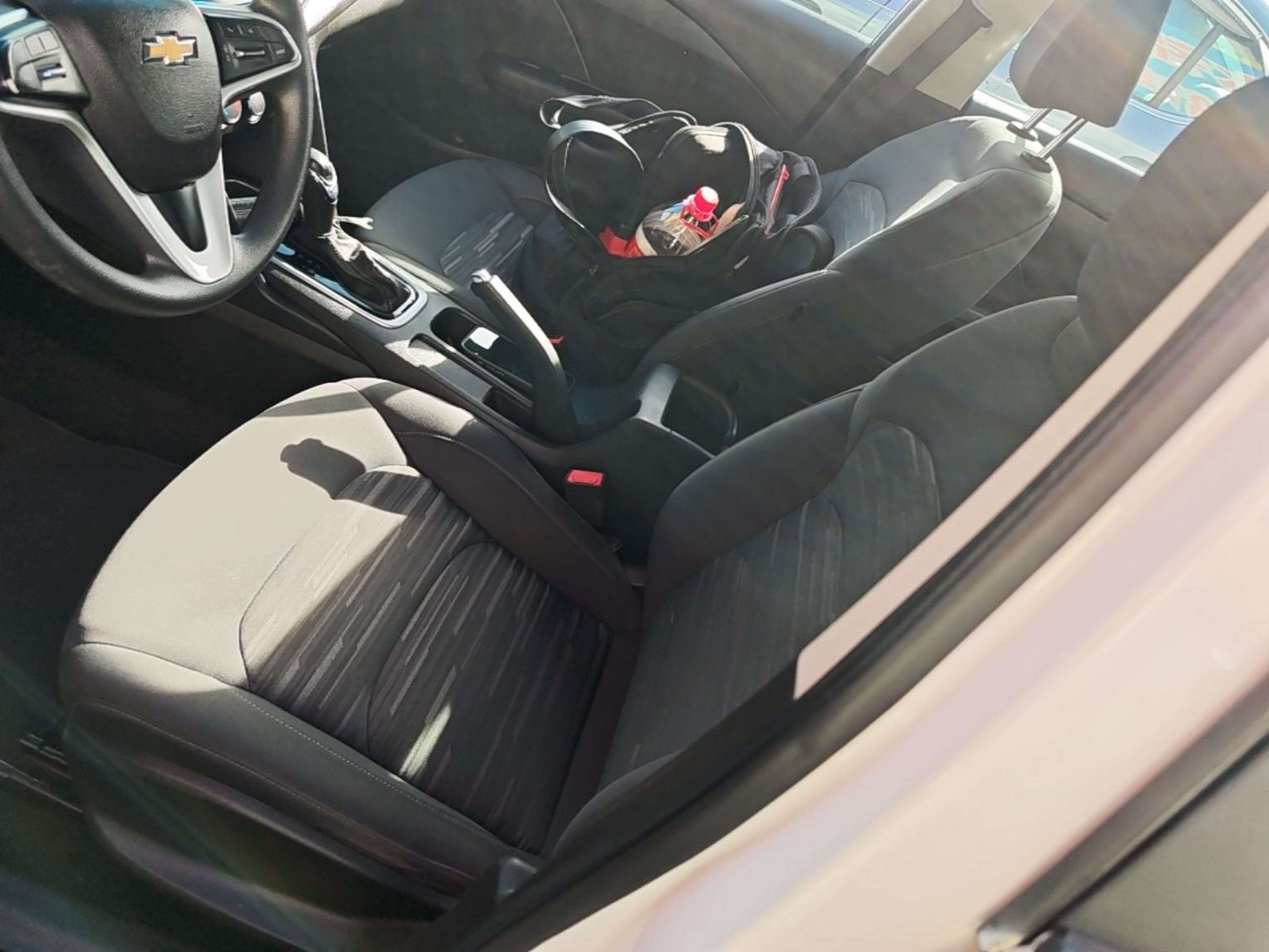 Vordere Reihe im Auto