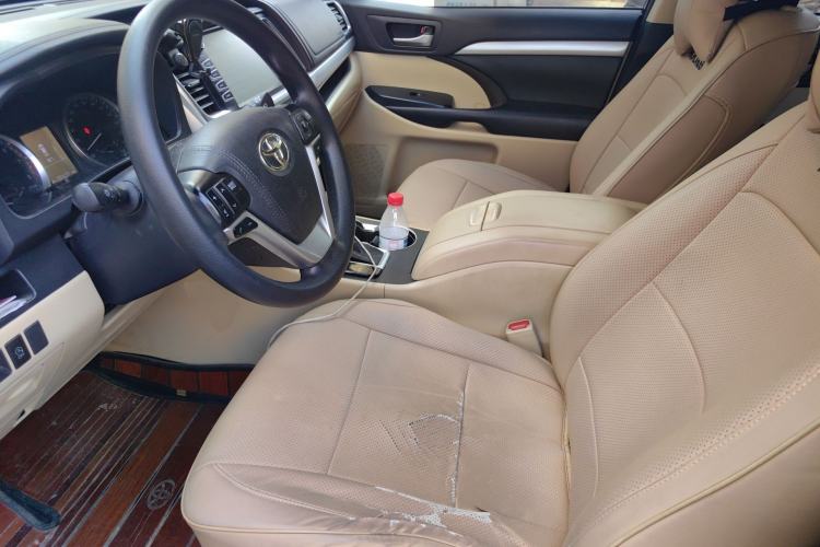 Used Toyota Highlander 2018 2.0T Four-Wheel Drive Elite Edition 7 Seats China VI Standard Left Front Seat