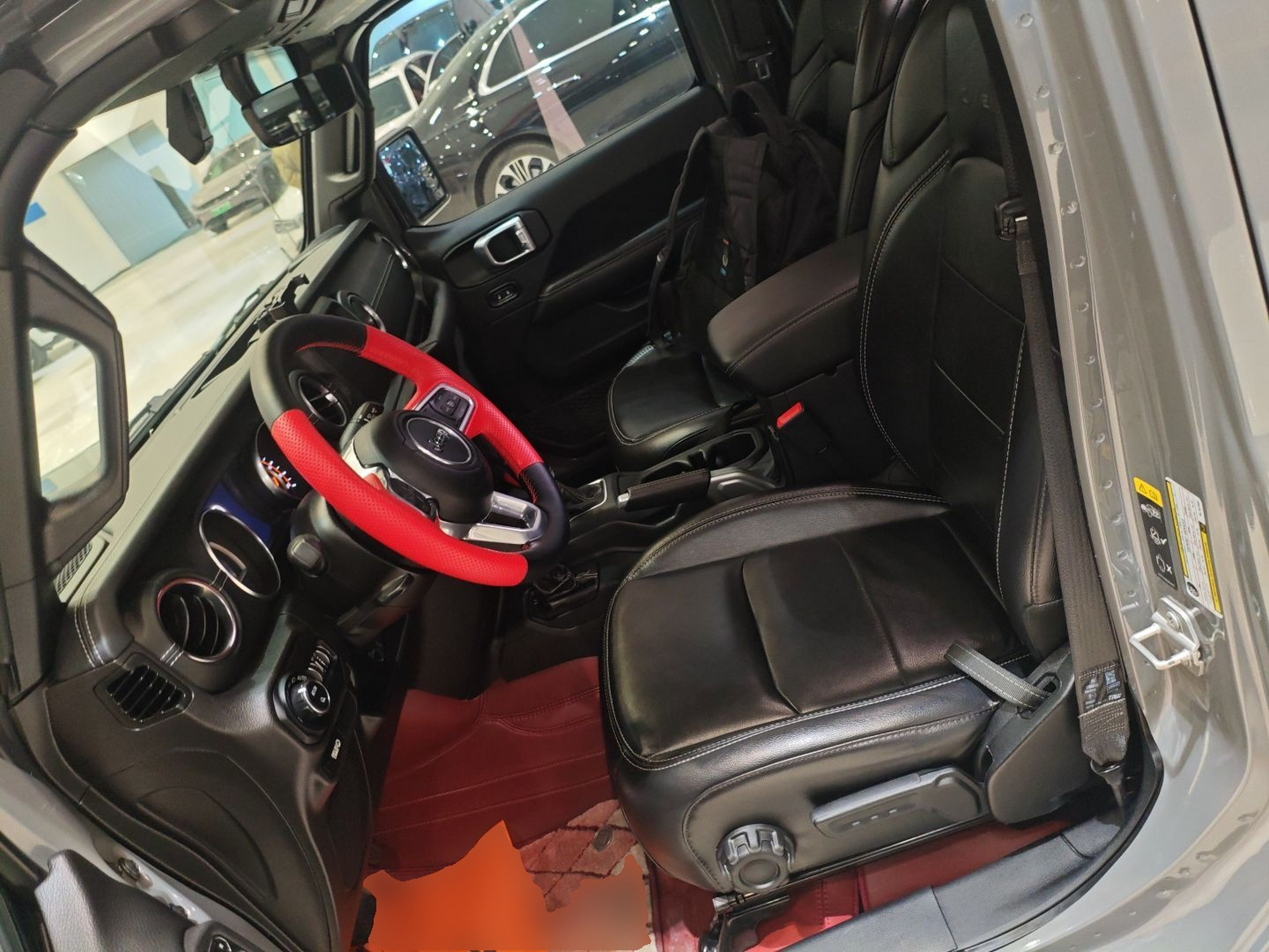 Avant de la voiture