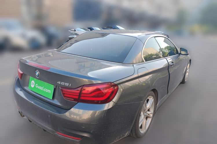 Used BMW 4 Series 2017 425i Convertible M Sport Package Rear Right 45 Deg