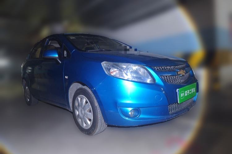 Used Chevrolet Sail 2013 Sedan 1.4L Manual - Youyi Happiness Edition Front Right 45 Deg