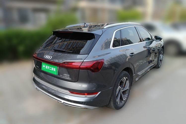 Used Audi e-tron 2021 50 quattro Prestige Edition Rear Right 45 Deg