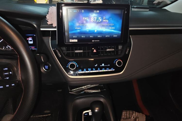 Used Toyota Corolla 2019 1.2T S-CVT GL-i Luxury Edition Audio And AC Panel