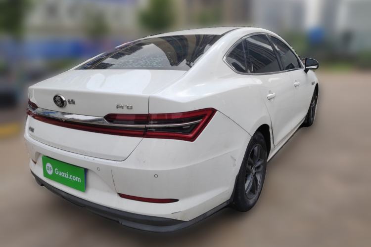 Used BYD Qin Pro 2019 Super Edition 1.5TI Automatic Smart Connect FENGSHANG Model China VI Standard Rear Right 45 Deg