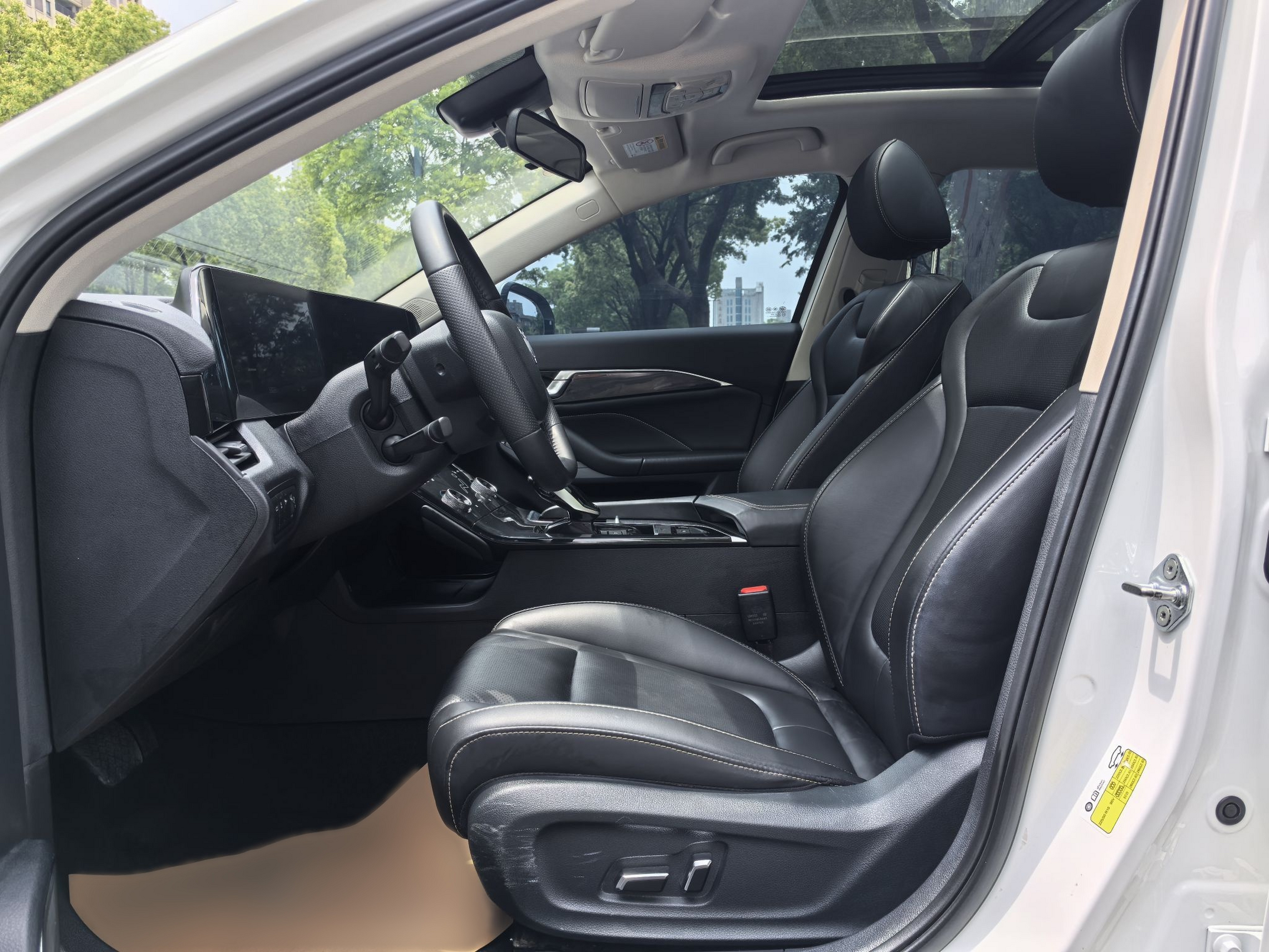 Avant de la voiture