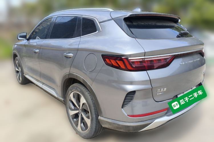 Used BYD Song PLUS New Energy 2021 DM-i 110KM Flagship PLUS Rear Left 45 Deg