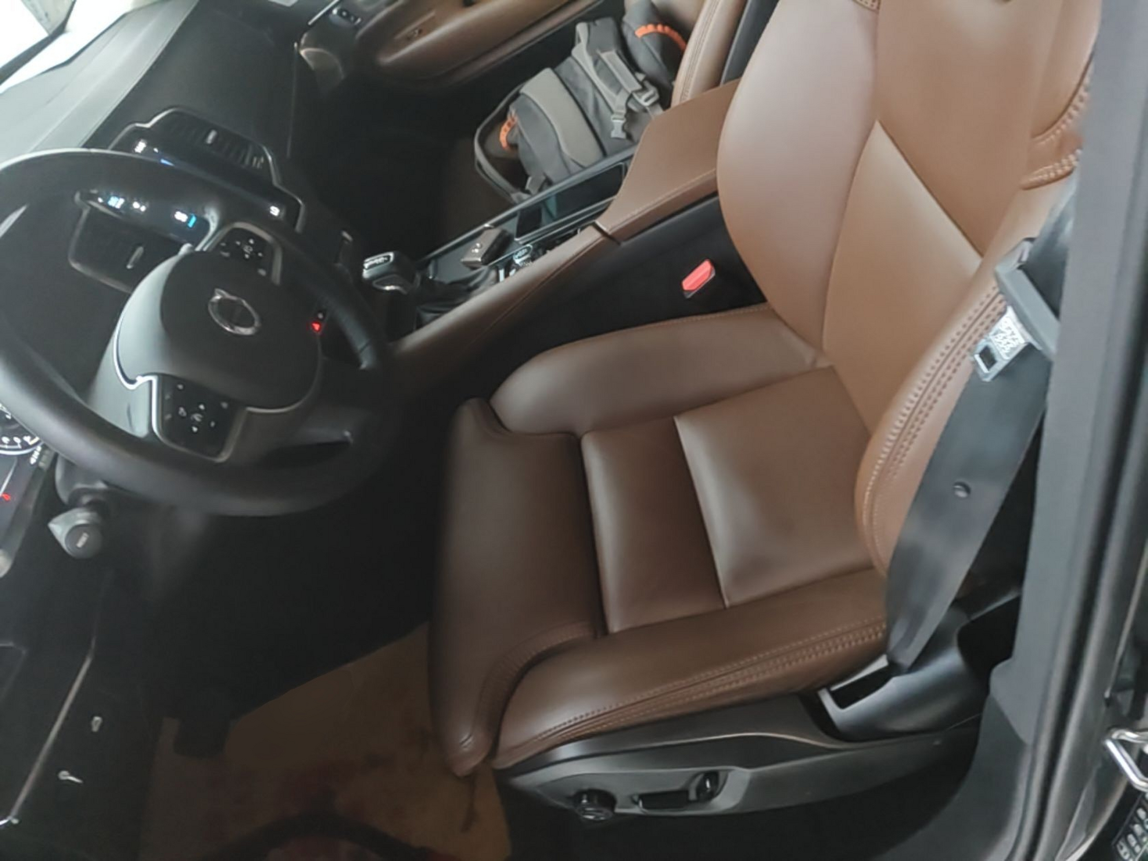 Avant de la voiture