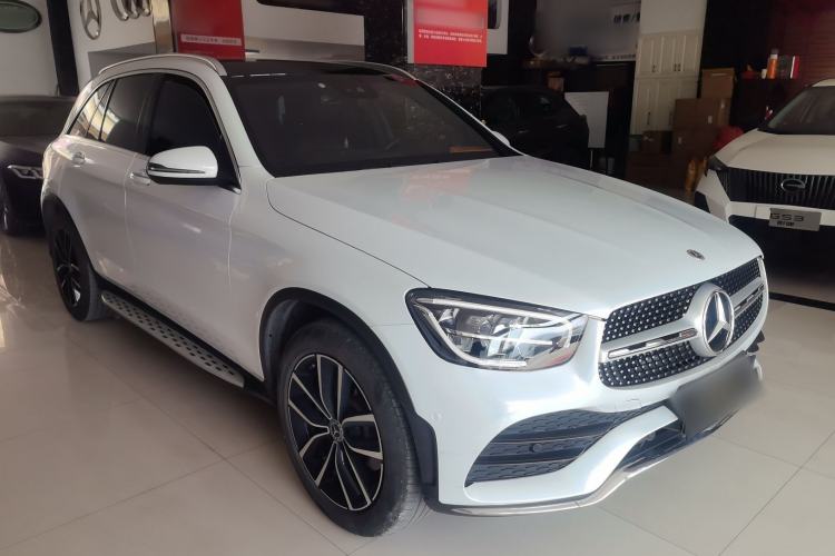 Used Mercedes-Benz GLC 2021 GLC 300 L 4MATIC Dynamic Model Front Right 45 Deg