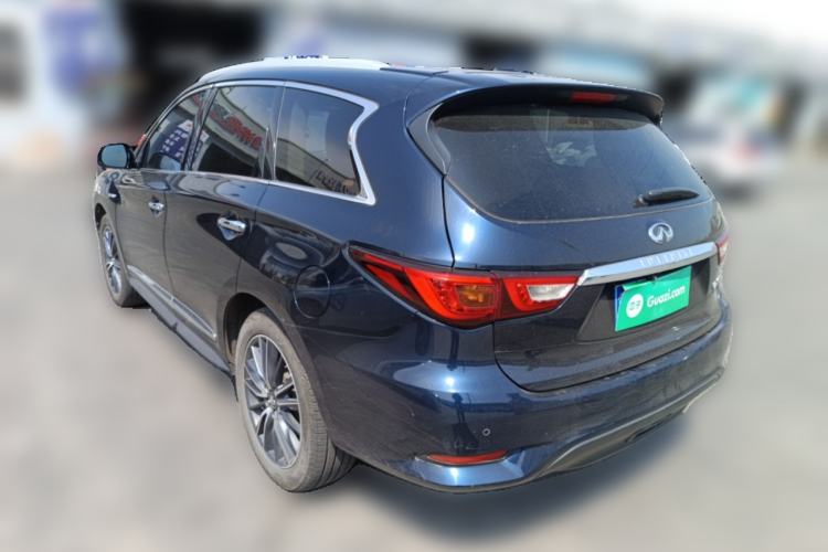 Used Infiniti QX60 2018 2.5 S/C Hybrid Two-Wheel-Drive Champion Family Edition Rear Left 45 Deg