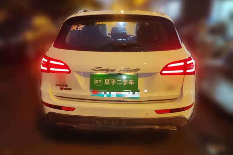 Used Zotye T600 Coupe 2017 1.5T Automatic Luxury Model Rear