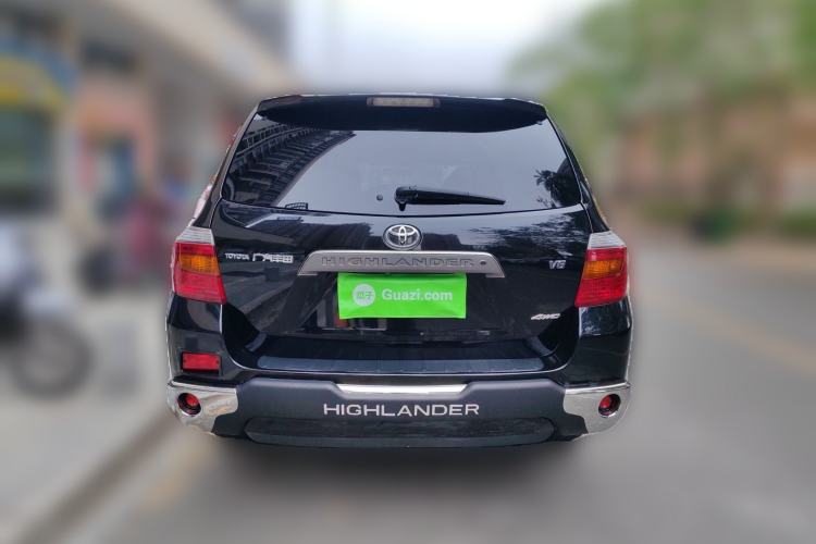 Used Toyota Highlander 2009 2.7L Two-Wheel Drive 7-Seater Luxury Edition Rear