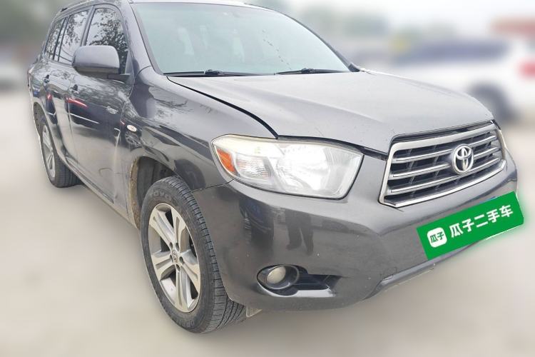 Used Toyota Highlander 2009 3.5L 4x4 7-Seater Luxury Edition Front Right 45 Deg