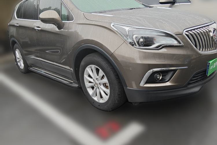 Used Buick Envision 2017 28T Four-Wheel Drive Elite Model Front Right 45 Deg