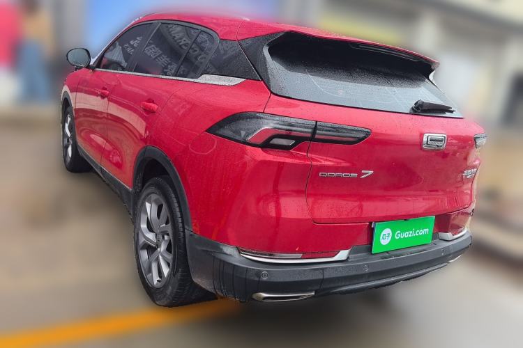 Used Qoros 7 2020 1.8T Cruise Luxury Model Rear Left 45 Deg