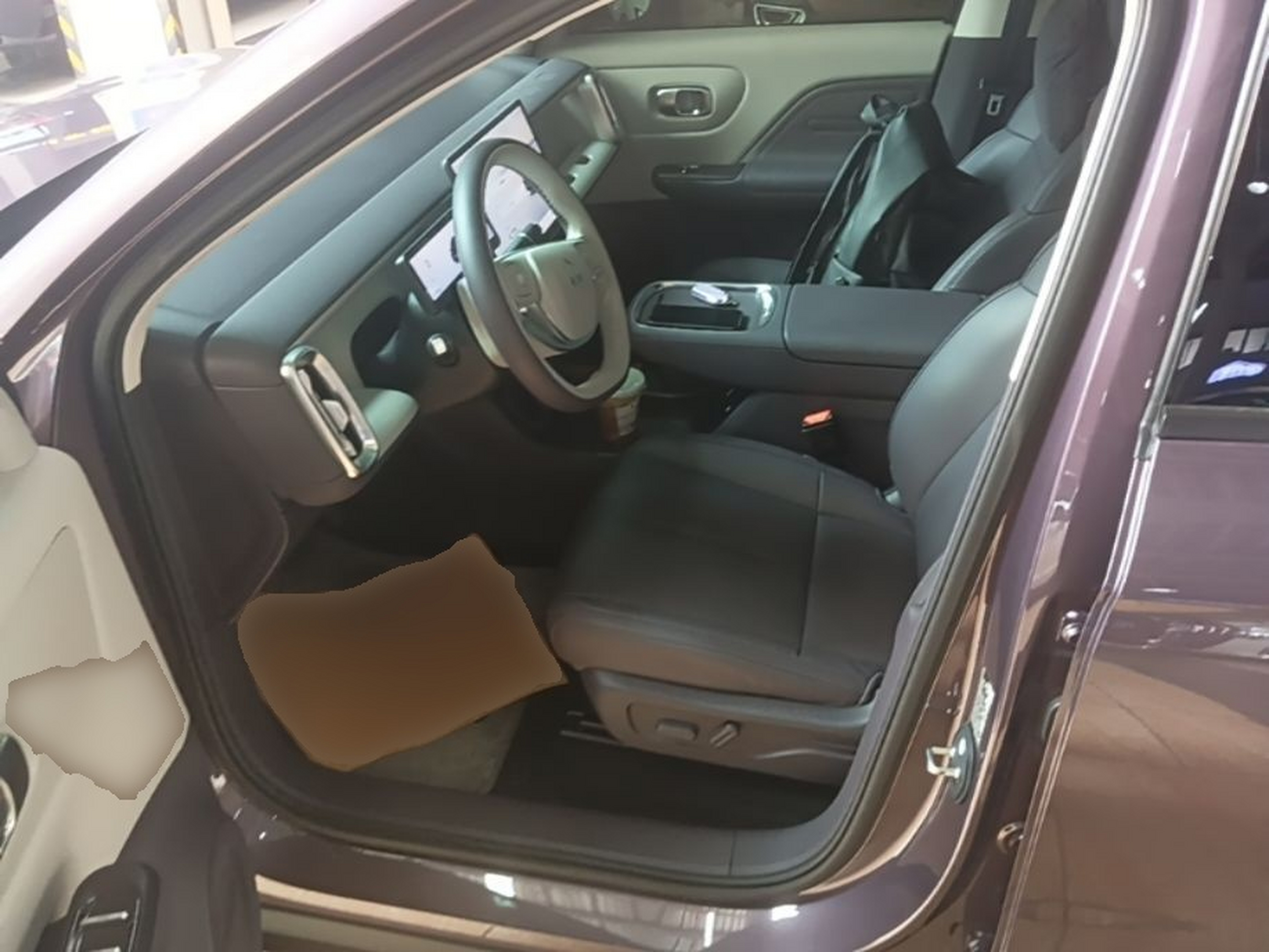 Avant de la voiture