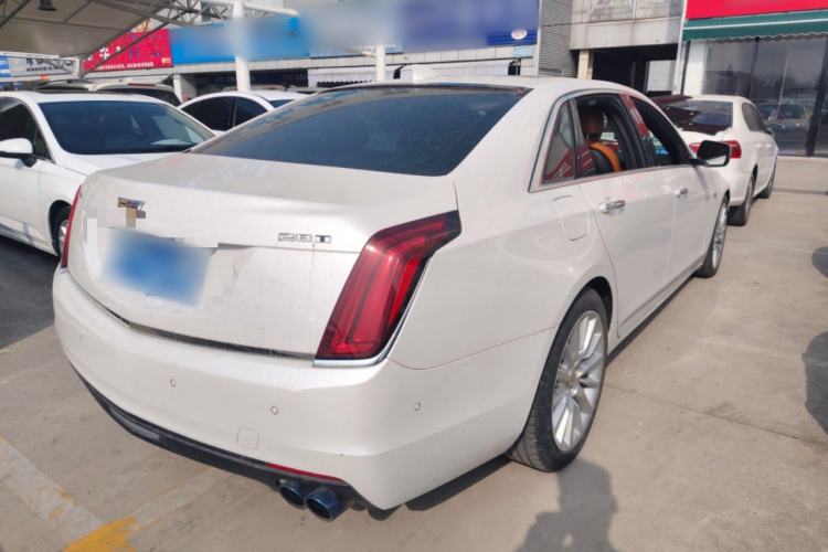 Used Cadillac CT6 2017 28T Elite Model Rear Right 45 Deg