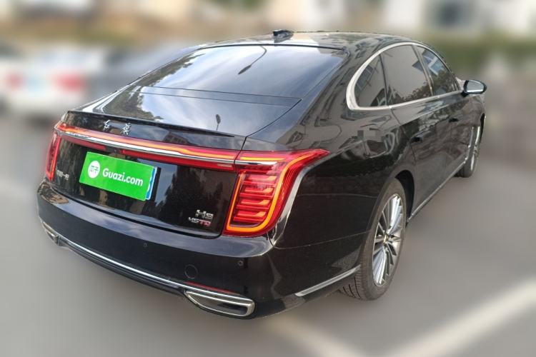 Used Hongqi H9 2022 2.0T Smart Connect Flagship Edition Rear Right 45 Deg