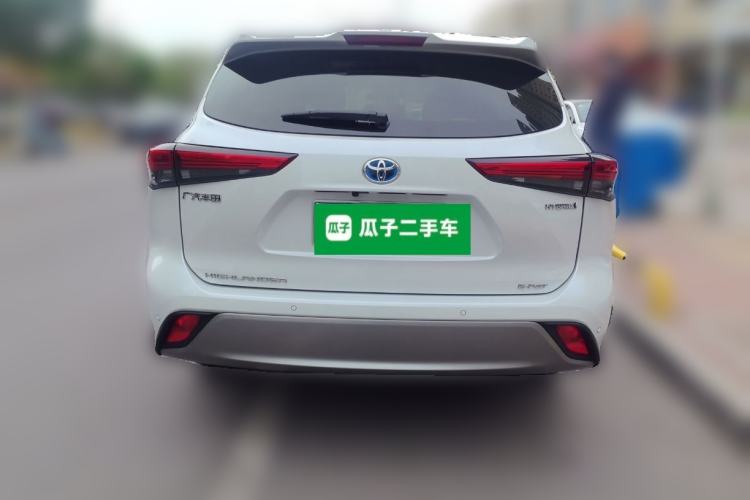 Used Toyota Highlander 2022 Dual-Engine 2.5L Four-Wheel Drive Prestige Version 7 Seats Rear