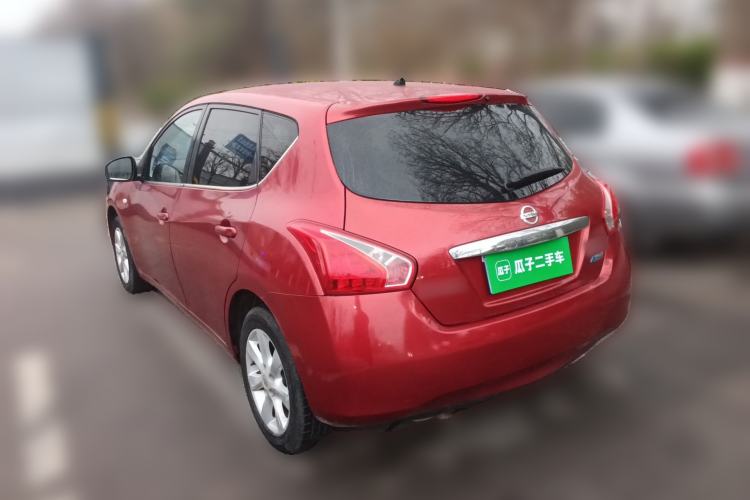 Used Nissan Tiida 2011 1.6L CVT Smart Version Rear Left 45 Deg