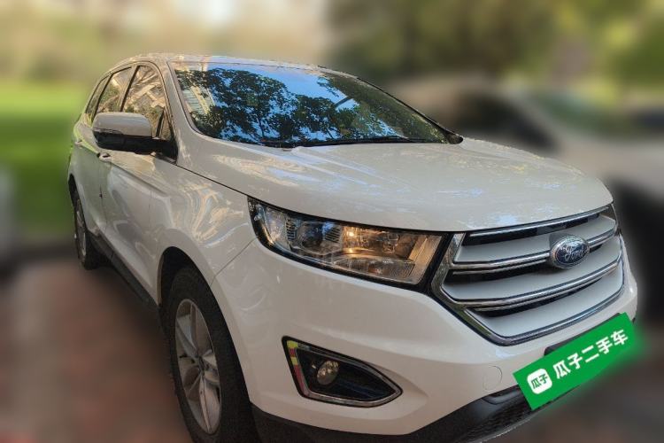 Used Ford Edge 2018 EcoBoost 245 Two-Wheel-Drive Platinum Edition 7-Seater China V Emission Standard Front Right 45 Deg