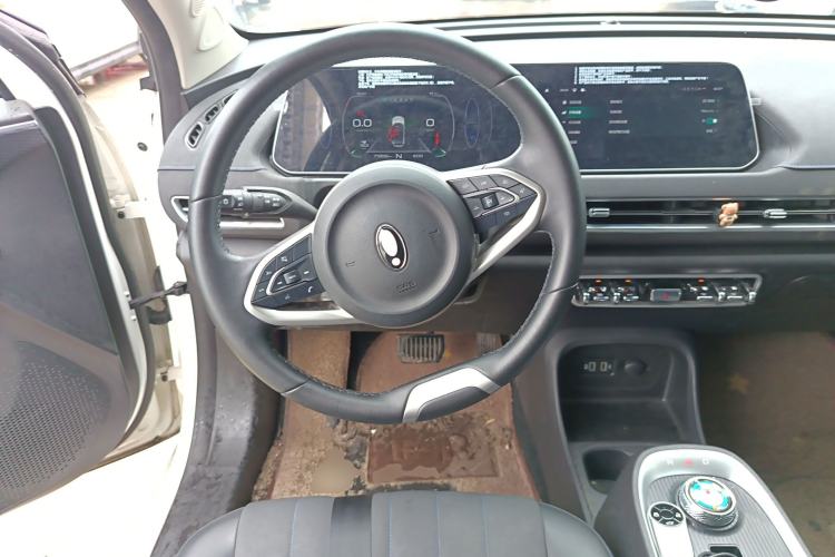 Used ORA Good Cat 2022 400km Standard Range Luxury Version Lithium Iron Phosphate Steering Wheel