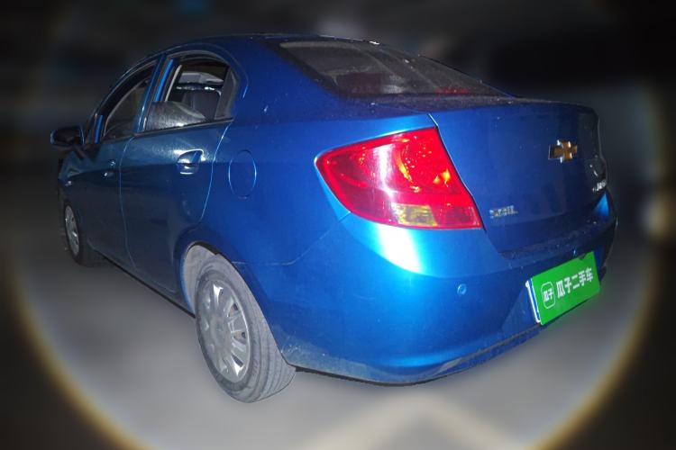 Used Chevrolet Sail 2013 Sedan 1.4L Manual - Youyi Happiness Edition Rear Left 45 Deg