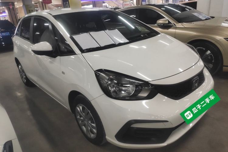 Used Honda Fit 2021 1.5L CVT Trend Edition Front Right 45 Deg