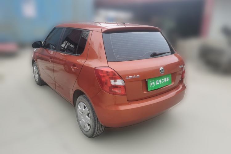 Used Skoda Fabia 2011 1.4L Manual Crystal Edition Rear Left 45 Deg