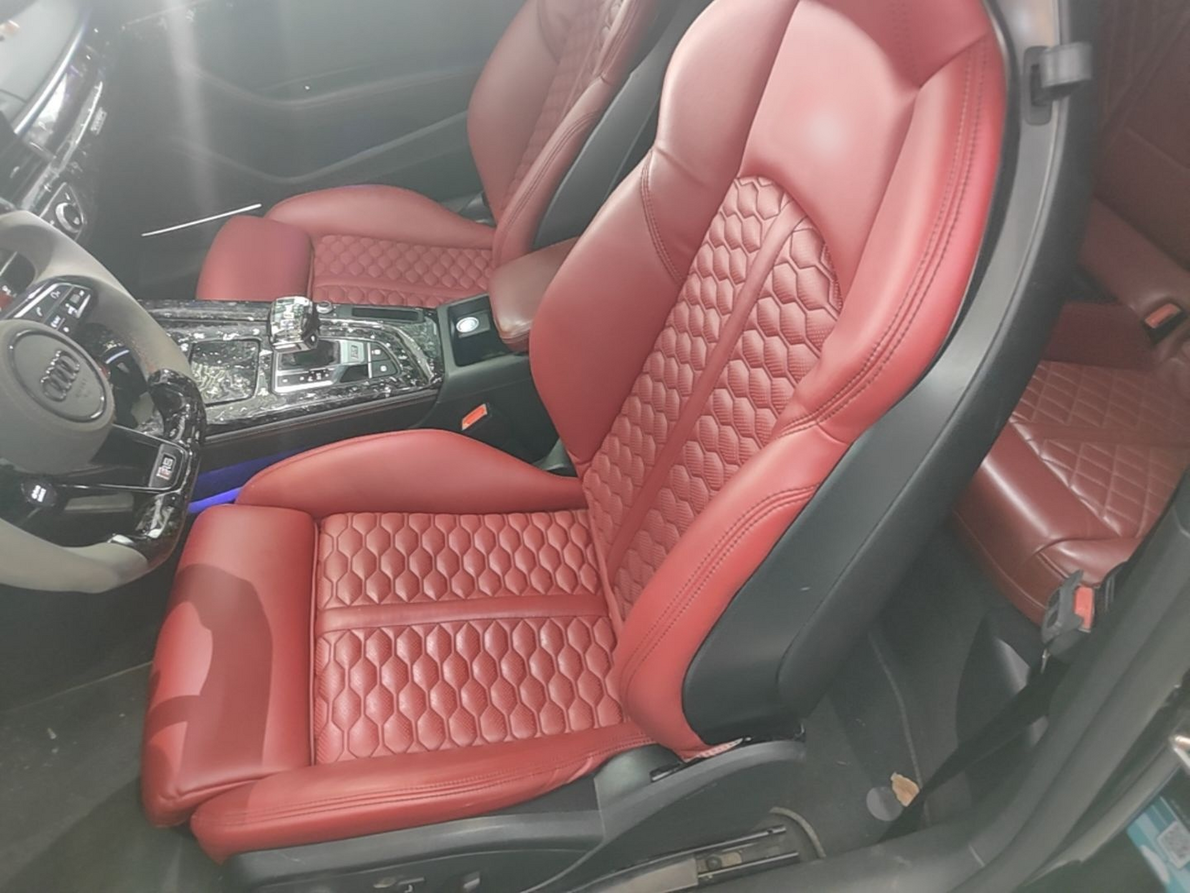 Avant de la voiture
