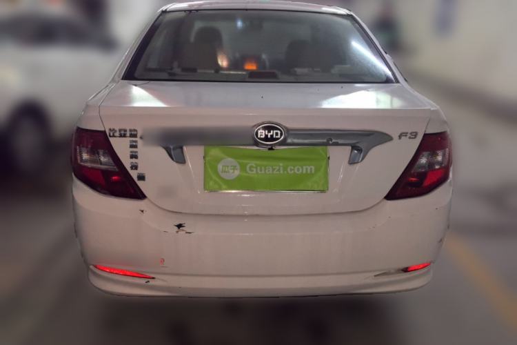 Used BYD F3 2014 1.5L Manual Luxury Model Rear