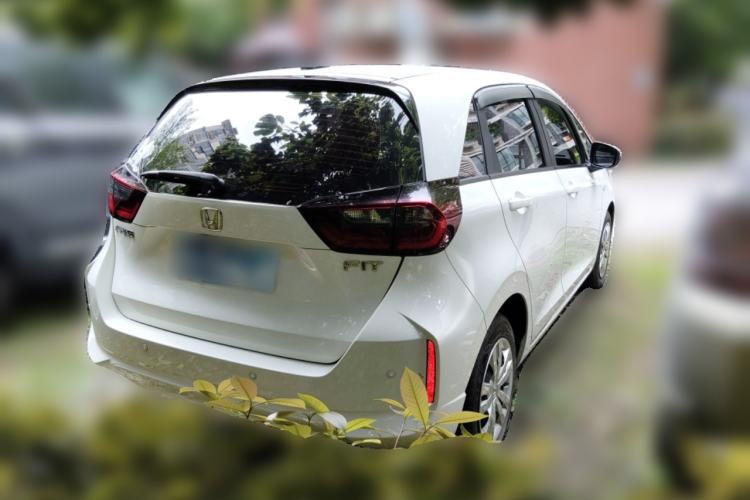 Used Honda Fit 2021 1.5L CVT Trend Edition Rear Right 45 Deg